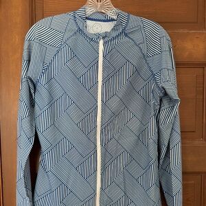 Mott50 Wynn Swim Full-Zip Sun Guard /  Rash Guard, Size M